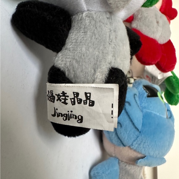 2008 Beijing Summer Olympics 4" Fuwa Mascot Plush Doll Toys Keychains Set Of 4 - Picture 3 of 8
